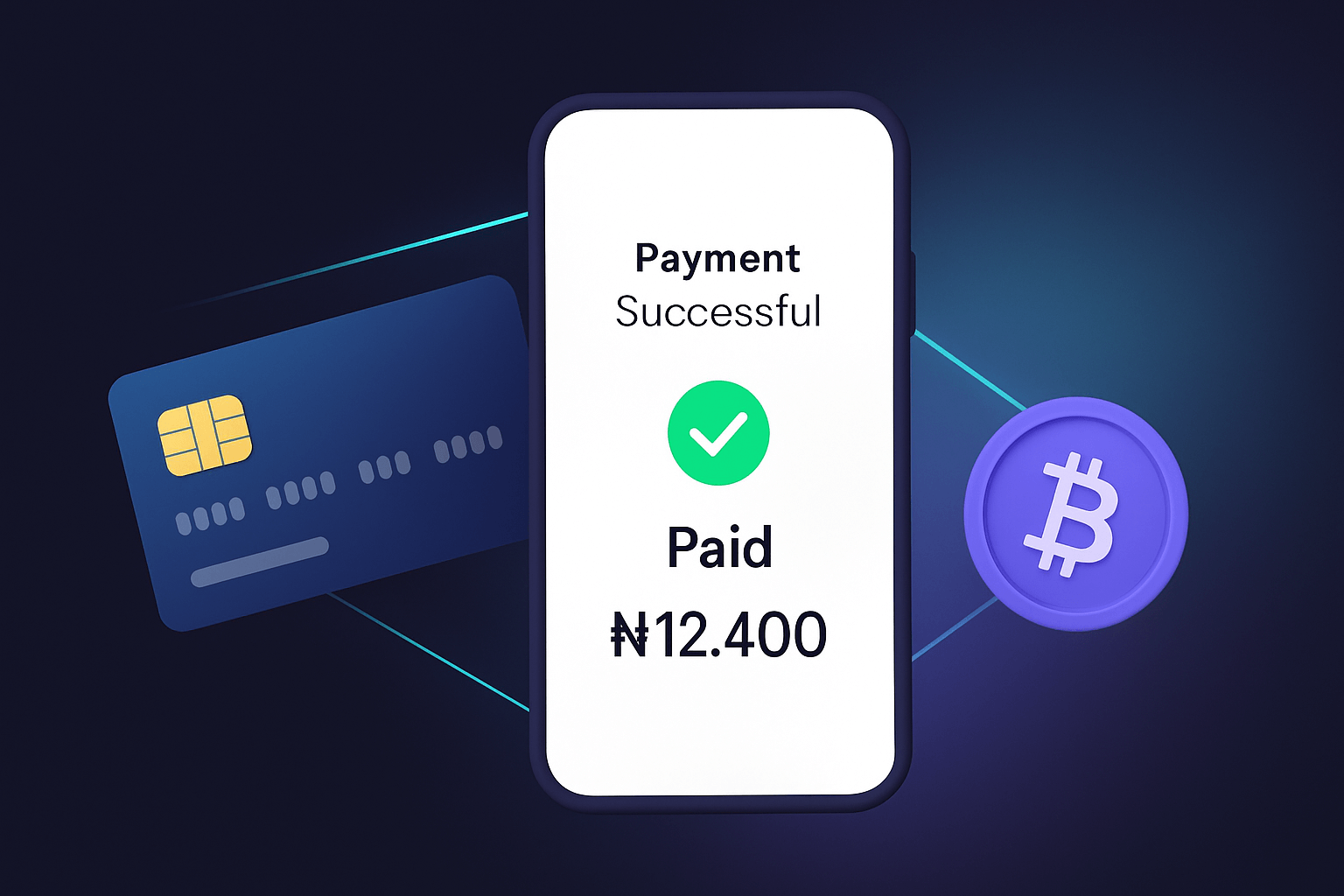 Paystack and crypto payments at Promzys Luxury Hub